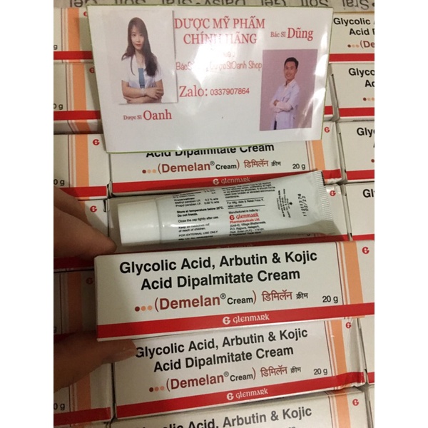 Kem DEMELAN Cream 20g Dưỡng Trắng Da , Mờ Thâm , Làm Sáng Da