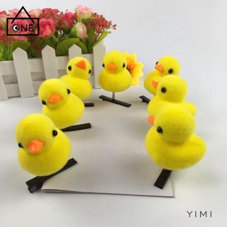 Kẹp Tóc Hình Chú Vịt 3D Dễ Thương