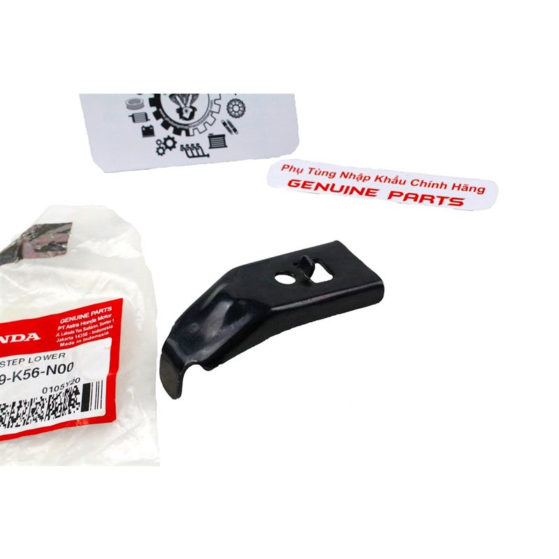 Đế định vị cao su gác chân trước SONIC, WINNER, GTR chính hãng Honda Indo 50619K56N00, Đế sắt cao su gác chân Sonic