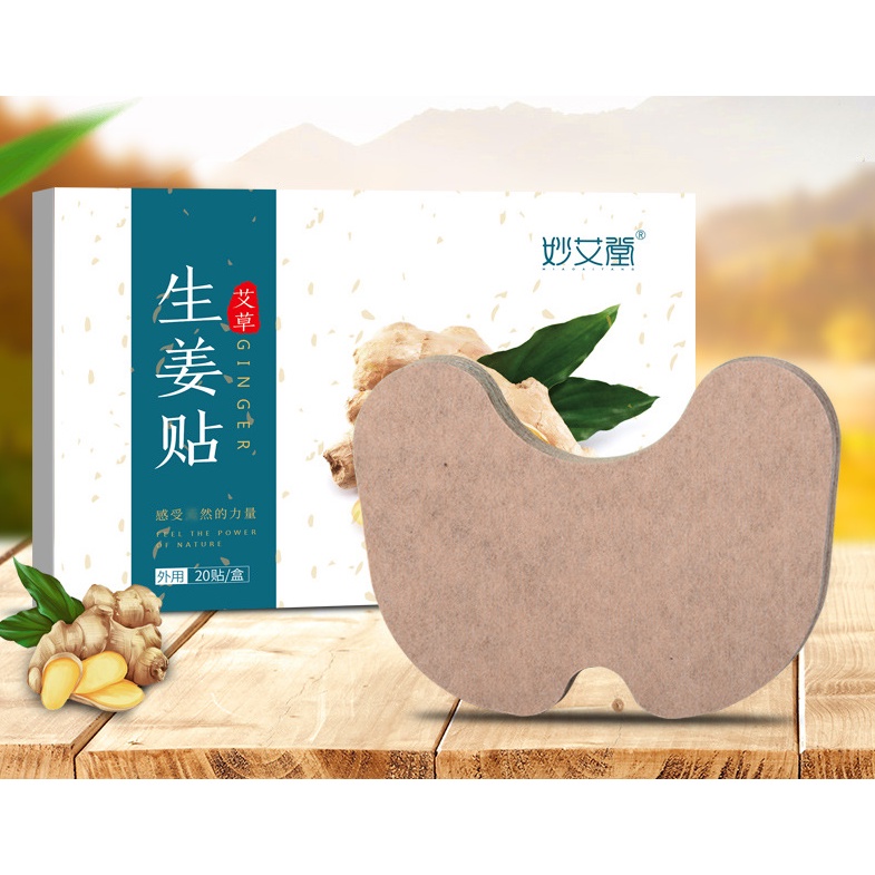 Miếng dán giảm đau cổ vai gáy đầu gối gừng, ngải cứu
