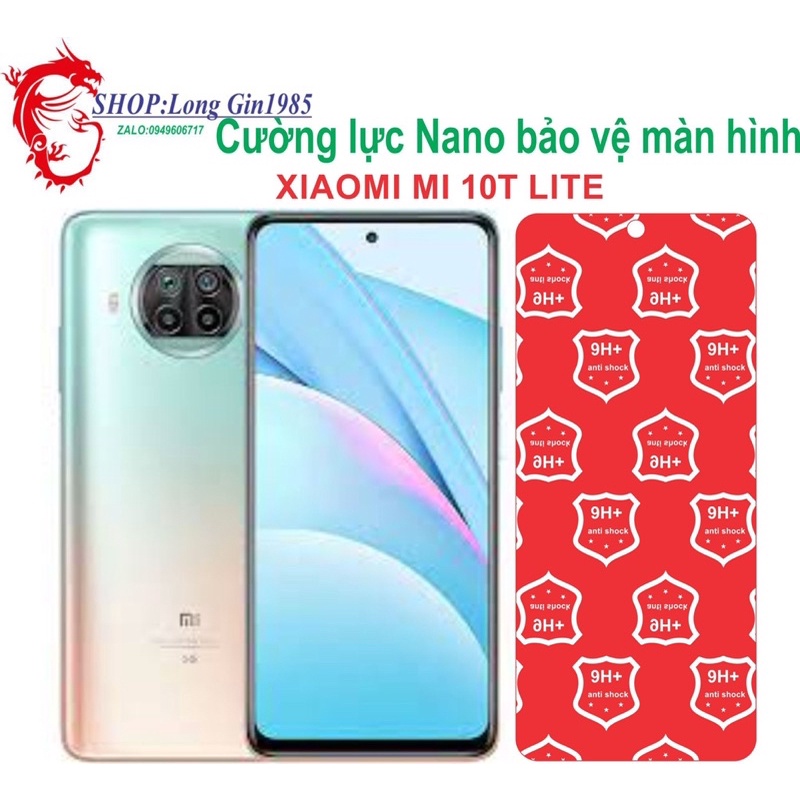 Xiaomi Mi 20T Lite Cường lực Nano chống va đập chống trầy xước tốt