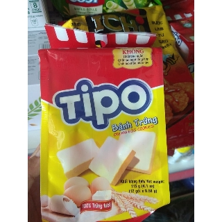 Bánh trứng Tipo gói 115g (12 gói x 9.58g)