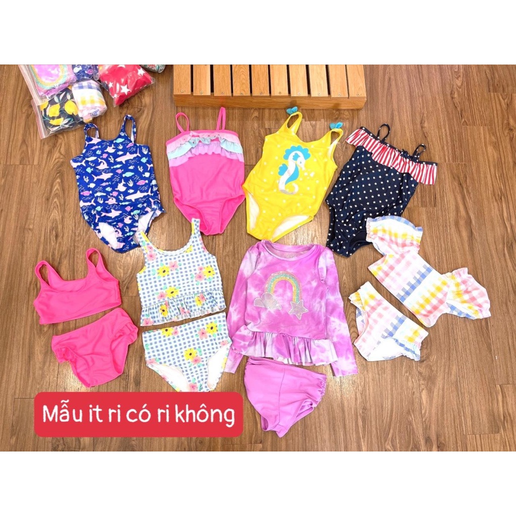 Đồ bơi bé gái Cat&amp;Jack hàng VNXK dư xịn nhiều màu sắc họa tiết cực xinh Shushibaby