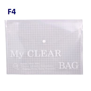 [1 cái] Bìa nút My Clear A4 hoặc F4. Vi Tính Quốc Duy