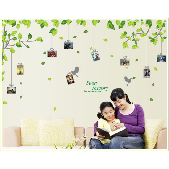 Decal trang trí Cây Phôto size lớn