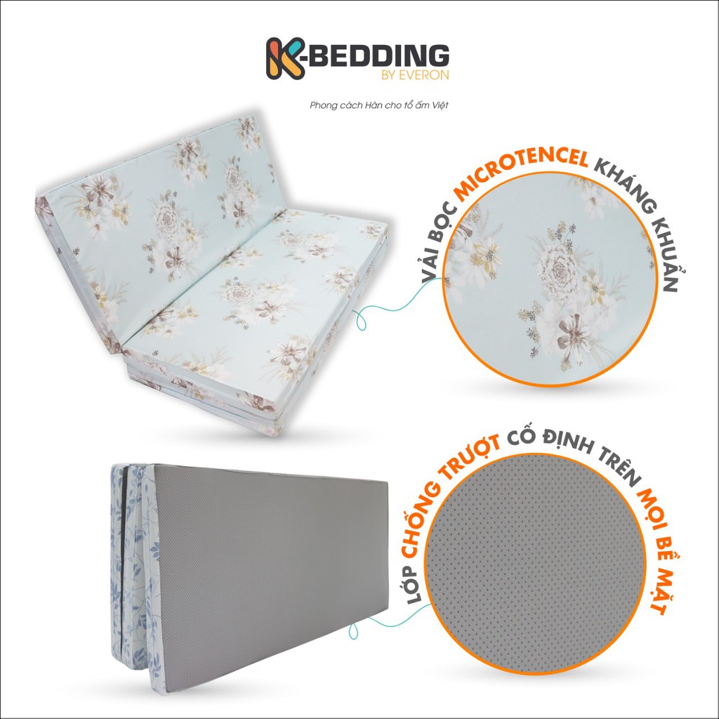 Nệm Gấp PE (Bông Ép) K-Bedding MTP 1m2 (Giao màu ngẫu nhiên)