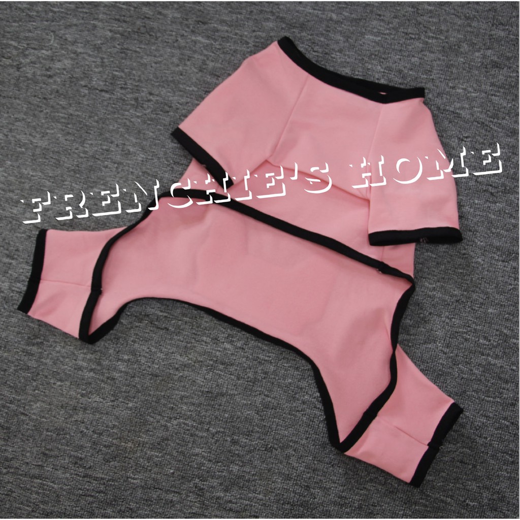 BỘ BODYSUIT "MẶT BULL PHÁP FRENCH BULLDOG HỒNG & XANH" CHO CHÓ BULL/PUG ( FRENCHIE'S BODYSUIT ) | BigBuy360 - bigbuy360.vn