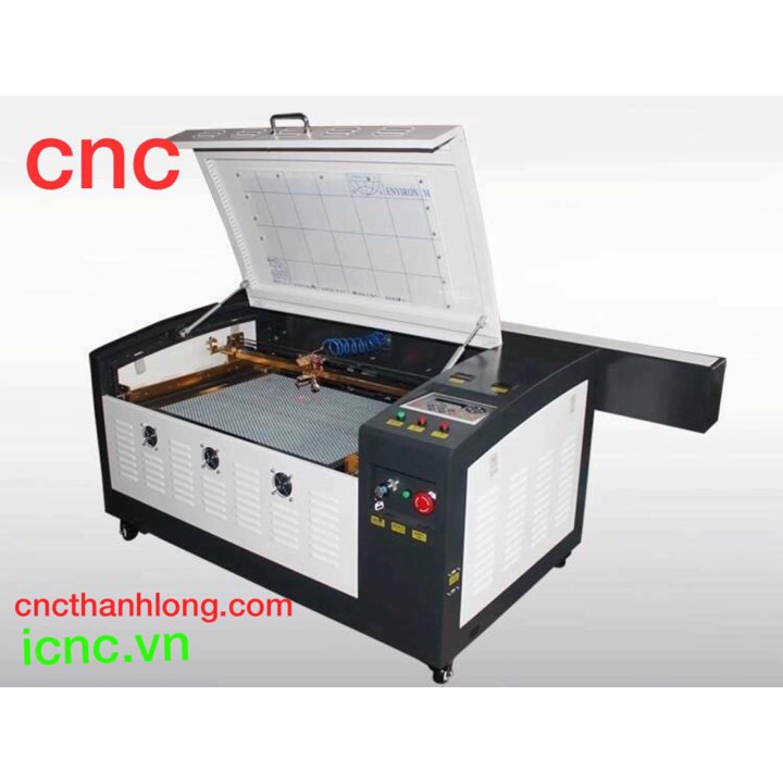 Máy laser CO2 6040 khắc hoa quả nghệ thuật khắc cắt trên mica gỗ