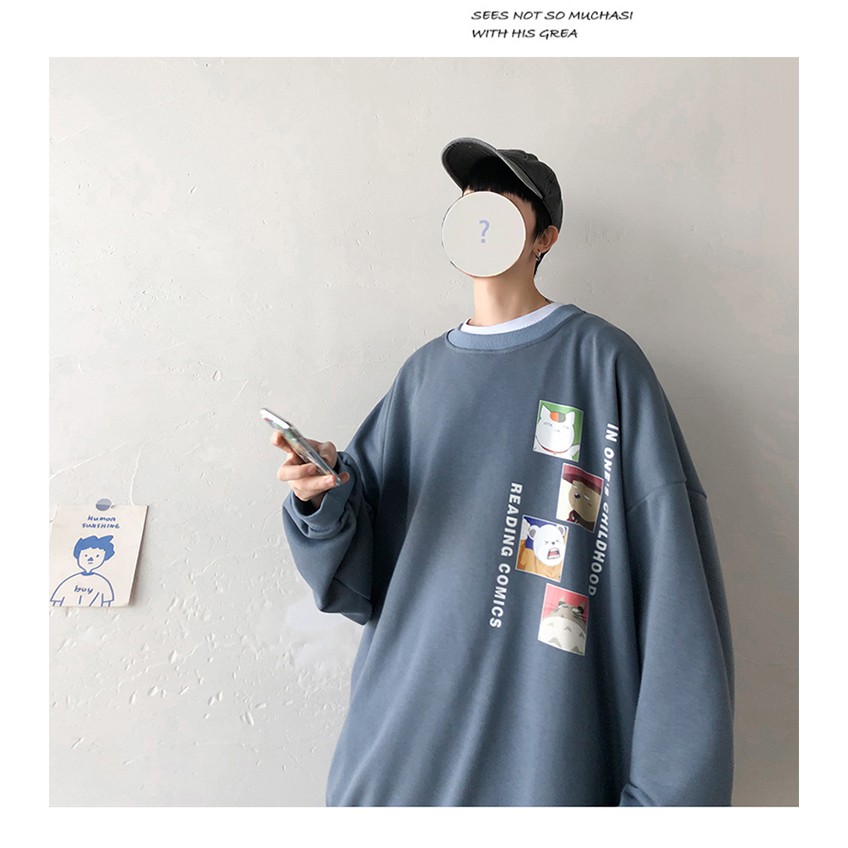 Áo Thun Nam Dài Tay Cổ Tròn Thời Trang Hàn Quốc | BigBuy360 - bigbuy360.vn