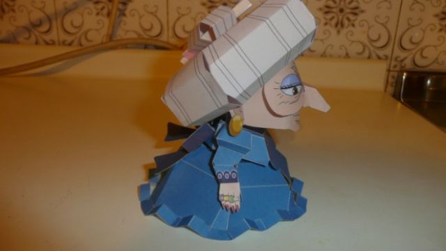 Mô hình giấy anime  - Yubaba