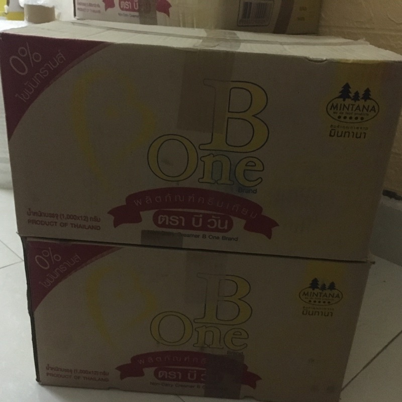 1 Thùng Bột Kem Béo Pha Trà Sữa Thái Lan B one/ Bột Sữa béo Bone 1Kg