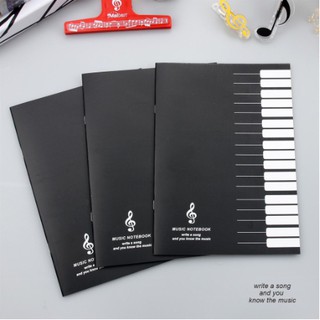 Combo 5 vở chép nhạc Piano