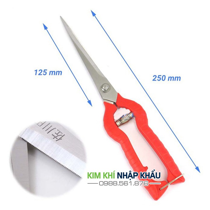 Kéo cắt tỉa cành mũi nhọn nhập khẩu Đài Loan - K31