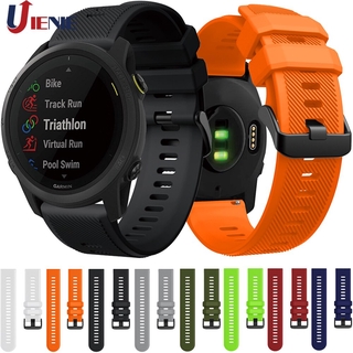 Dây đeo thay thế chất liệu silicon màu trơn cho Garmin Forerunner 745
