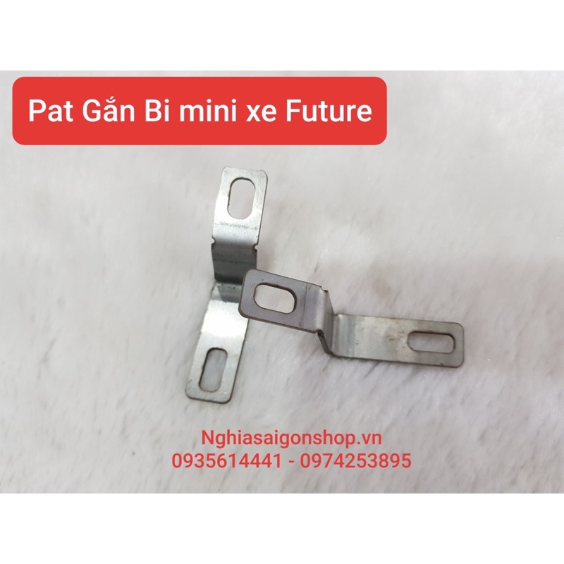 Pat gắn đèn bi mini xe Future hốc yếm