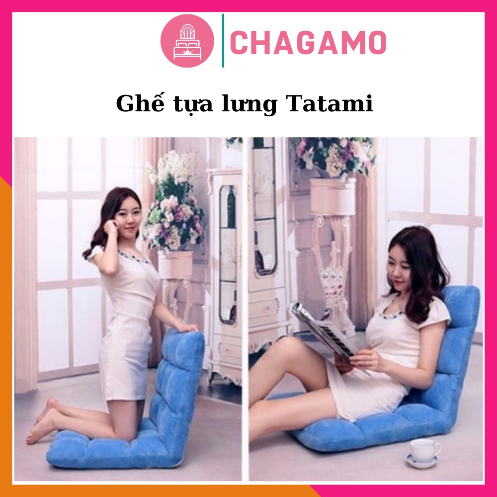 Ghế bệt tựa lưng ghế tatami 5 cấp độ gập hàng loại 1