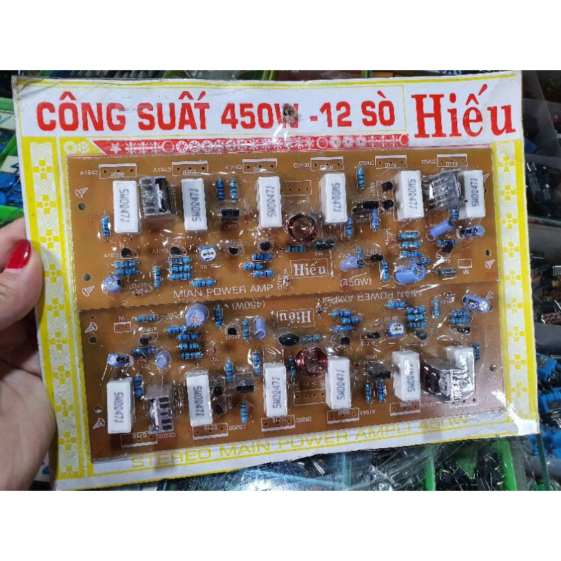 Mạch công suất 16 sò 450w