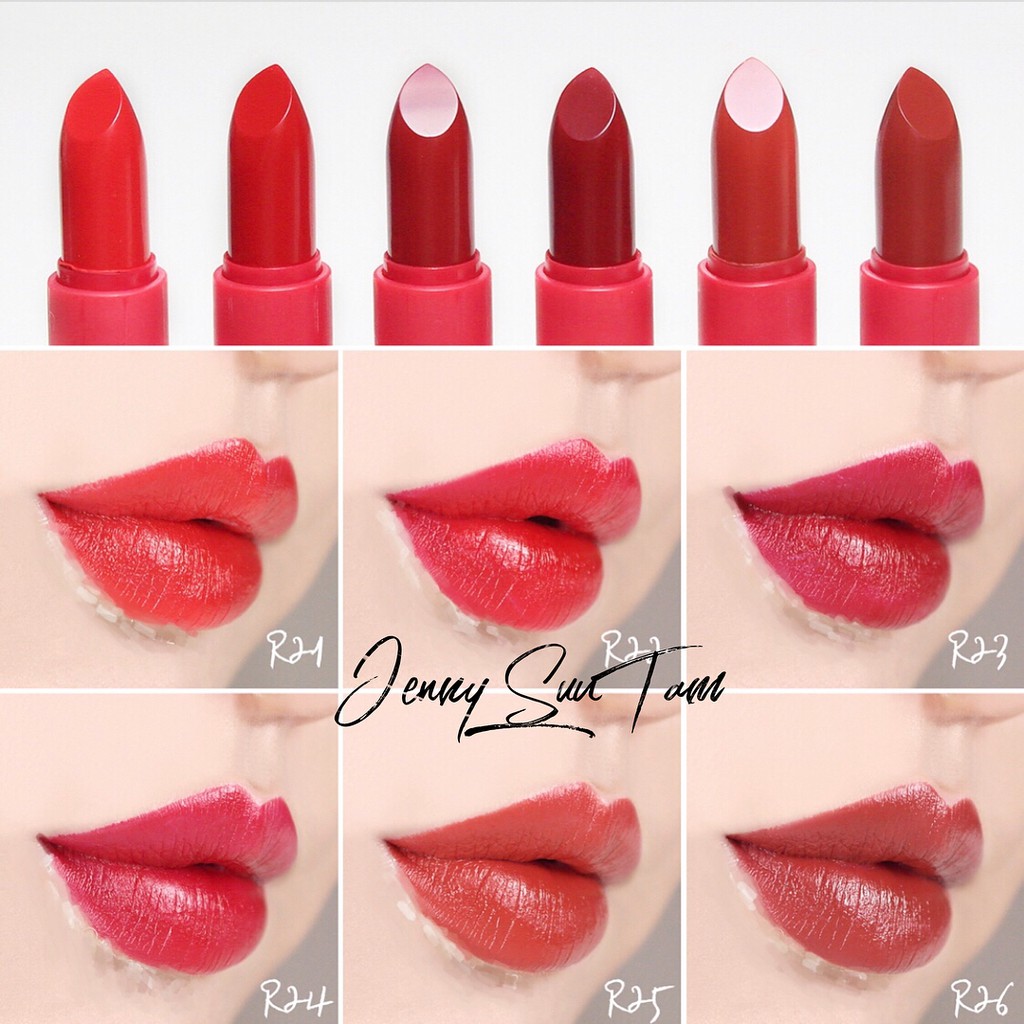 SON THỎI LÌ AGAPAN PIT A PAT MATTE LIPSTICK RED LIMITED