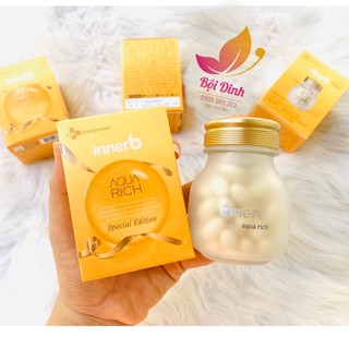 [CHÍNH HÃNG - CÓ BILL] Viên Uống Cấp Nước Collagen Innerb Aqua Rich (56vien) - (70viên)