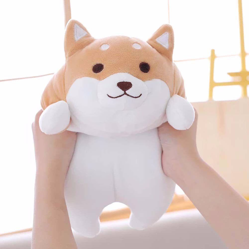 Đồ chơi nhồi bông Hình Chú Chó Shiba Inu Mềm Mại Đáng Yêu Cho Bé