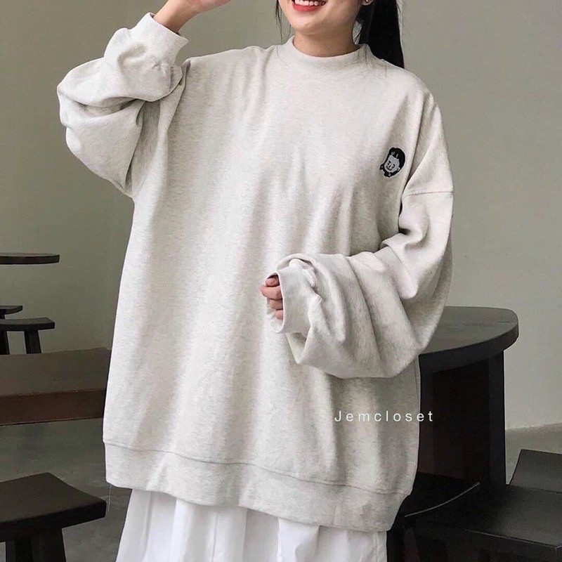 ÁO NỈ DÀI TAY, SWEATER NAM NỮ FORM RỘNG ULZZANG , ÁO HOODIE QUẢNG CHÂU CAO CẤP