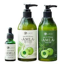 Dầu Xả Laco ORGANIC AMLA 300ml giúp tóc suôn mềm, óng mượt tự nhiên