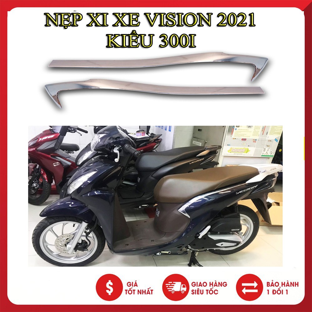 Nẹp Hông ( Nẹp Sườn ) Vision 2021 - Vision 2022 MotoArt Chính Hãng