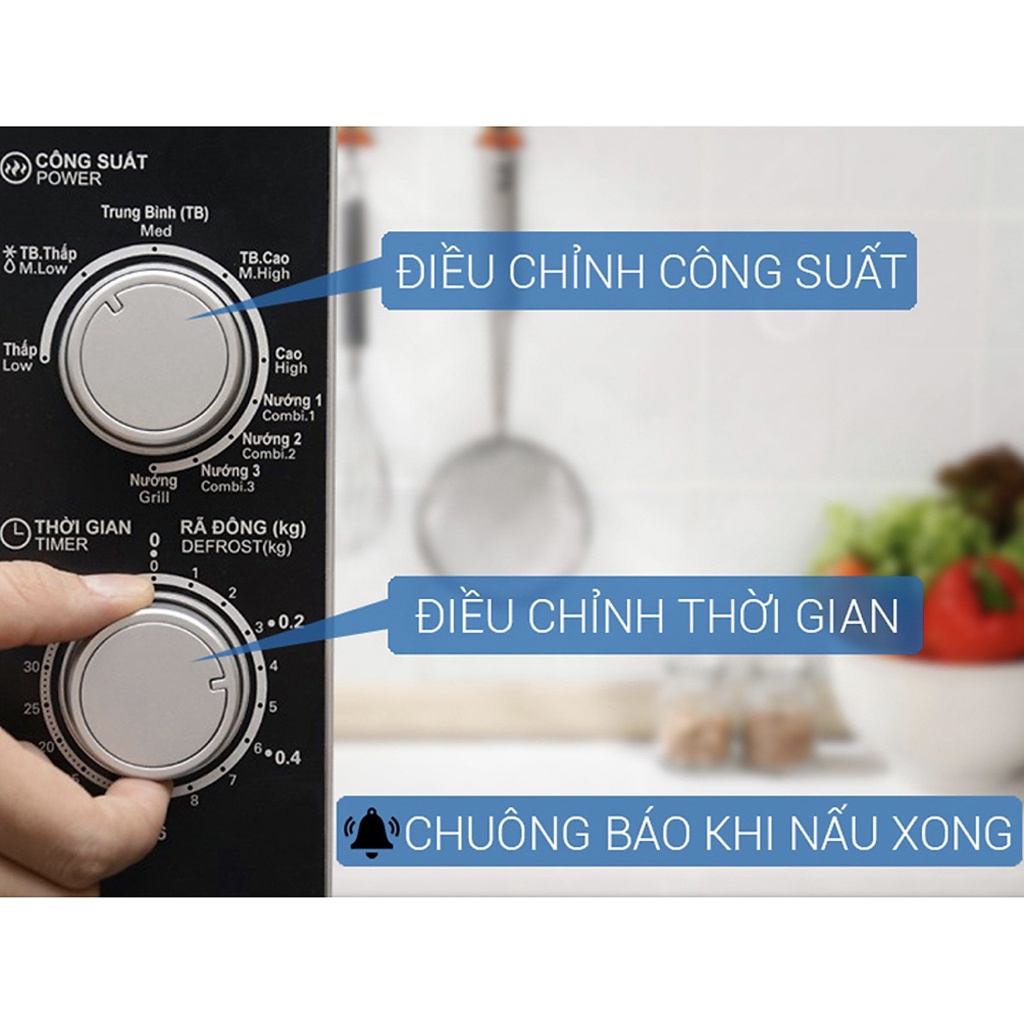 Lò vi sóng Sharp R-31A2VN-S 23 lít đen,hàng chính hãng, bảo hành 1 năm,mới 100%