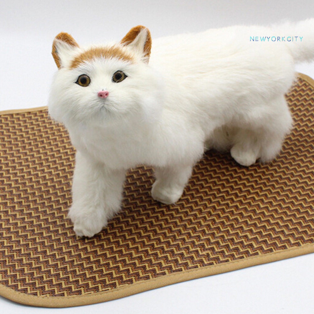 Nệm Ngủ Bằng Tre Làm Mát Mùa Hè Thoải Mái Cho Thú Cưng