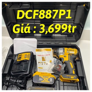Máy vặn vít dùng pin Dewalt DCF887P2