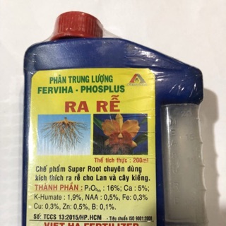 CHẾ PHẨM KÍCH THÍCH RA RỄ CỰC MẠNH CHUYÊN DÙNG CHO LAN VÀ CÂY CẢNH