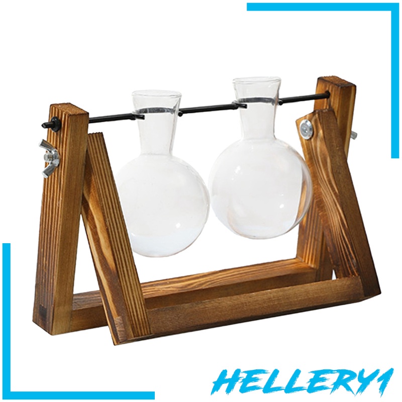 1 Lọ Hoa Thủy Tinh Trong Suốt Hình Bóng Đèn Dùng Trang Trí Nhà Cửa