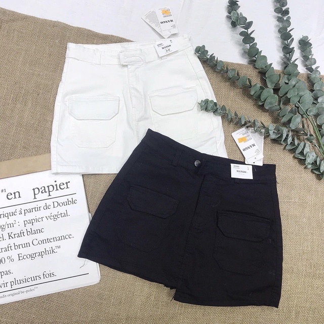 Chân Váy KaKi 2nut - váy kaki 2 túi [Hình thật 100% có quần trọng co dãn mịn dễ phối đồ] | BigBuy360 - bigbuy360.vn