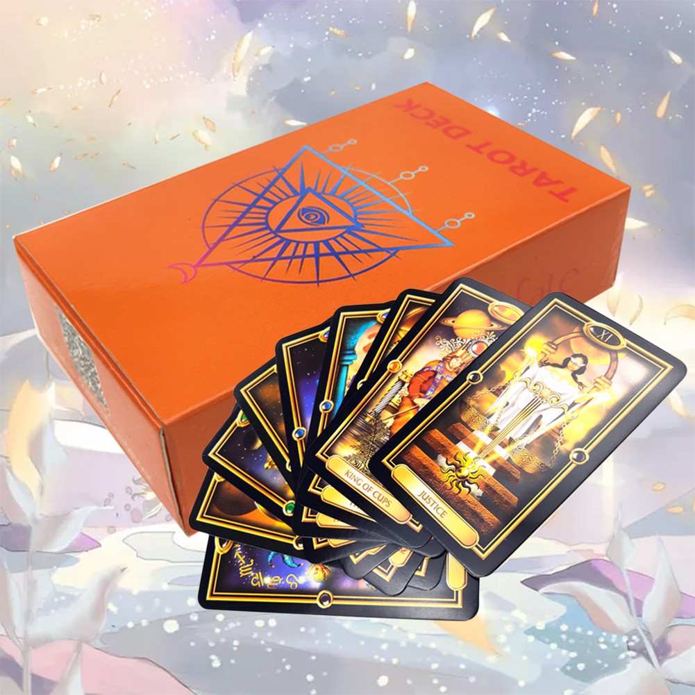 Bộ bài Tarot xem bói gồm 78 lá thích hợp cho người mới bắt đầu
