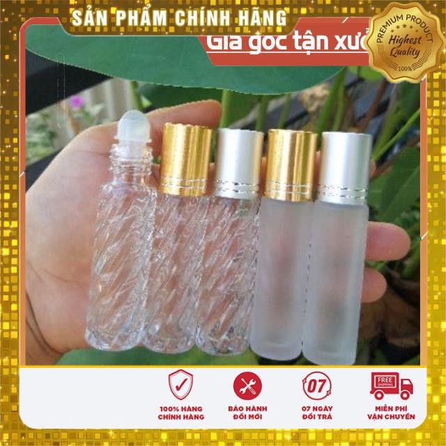 Vỏ chai lọ chiết nước hoa 10ml dạng bi lăn