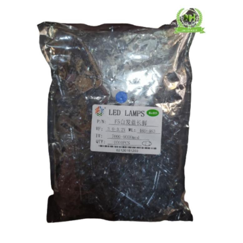 Gói 1000C LED Trong phi 5 Đủ Màu 2.0-3.2V DC Loại Tốt