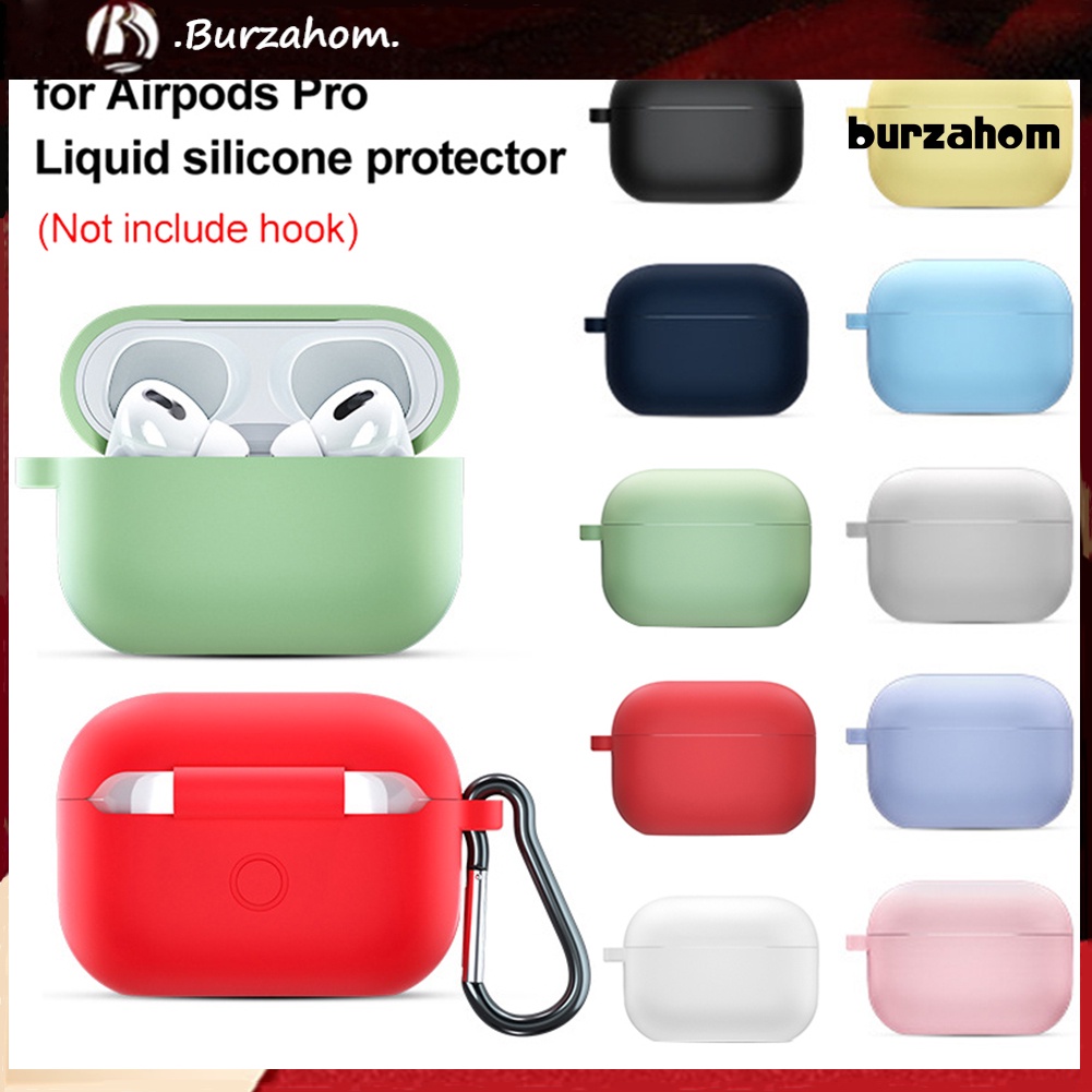 Vỏ Bảo Vệ Hộp Sạc Tai Nghe AirPods Pro Bằng Silicon Di Động Tiện Dụng