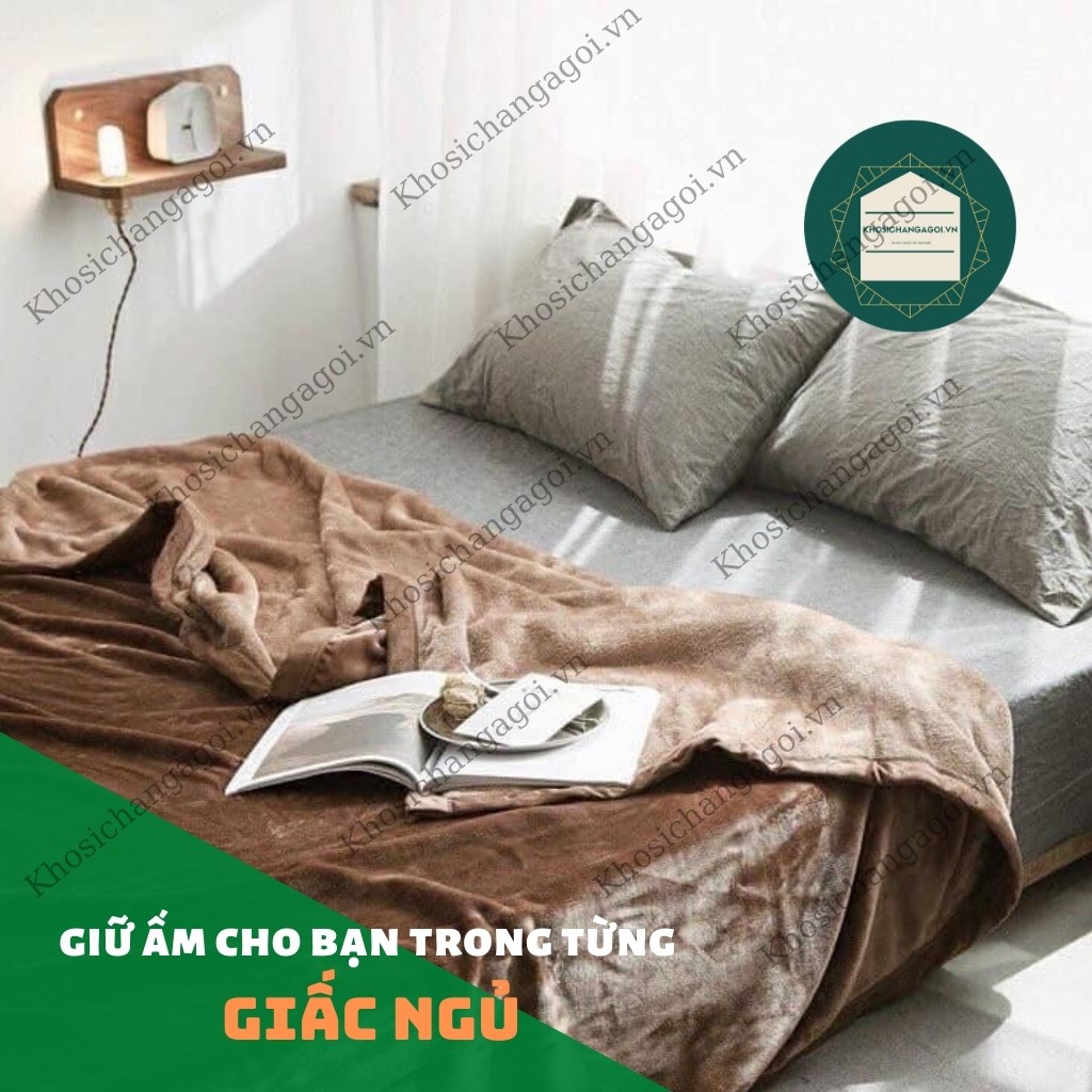 Chăn lông thỏ BLANKET dùng 4 mùa hàng Xuất Nhật cao cấp