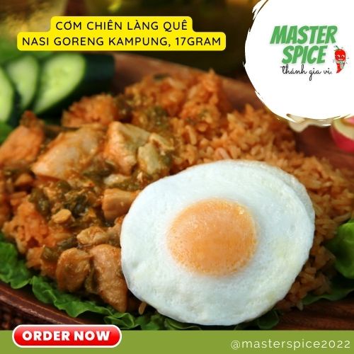 Gói gia vị Cơm chiên Làng Quê Khối lượng 17g