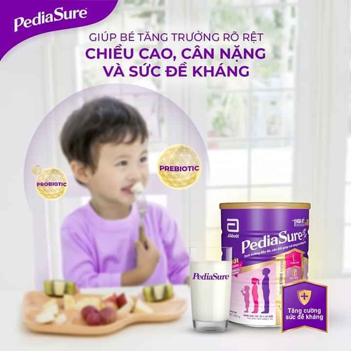 SỮA BỘT PEDIASURE 1.6KG HƯƠNG VANI