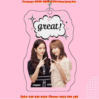 MÓC KHÓA COUPLE BLACK PINK