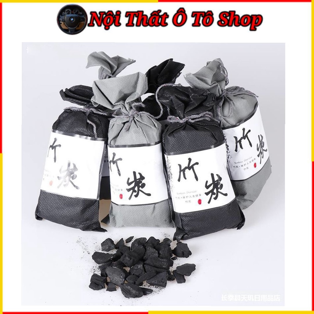 Túi Than Tre Hoạt Tính Khử Mùi Cho Xe Hơi - Tủ Quần Áo - Giày Dép | Nội Thất Ô Tô Shop
