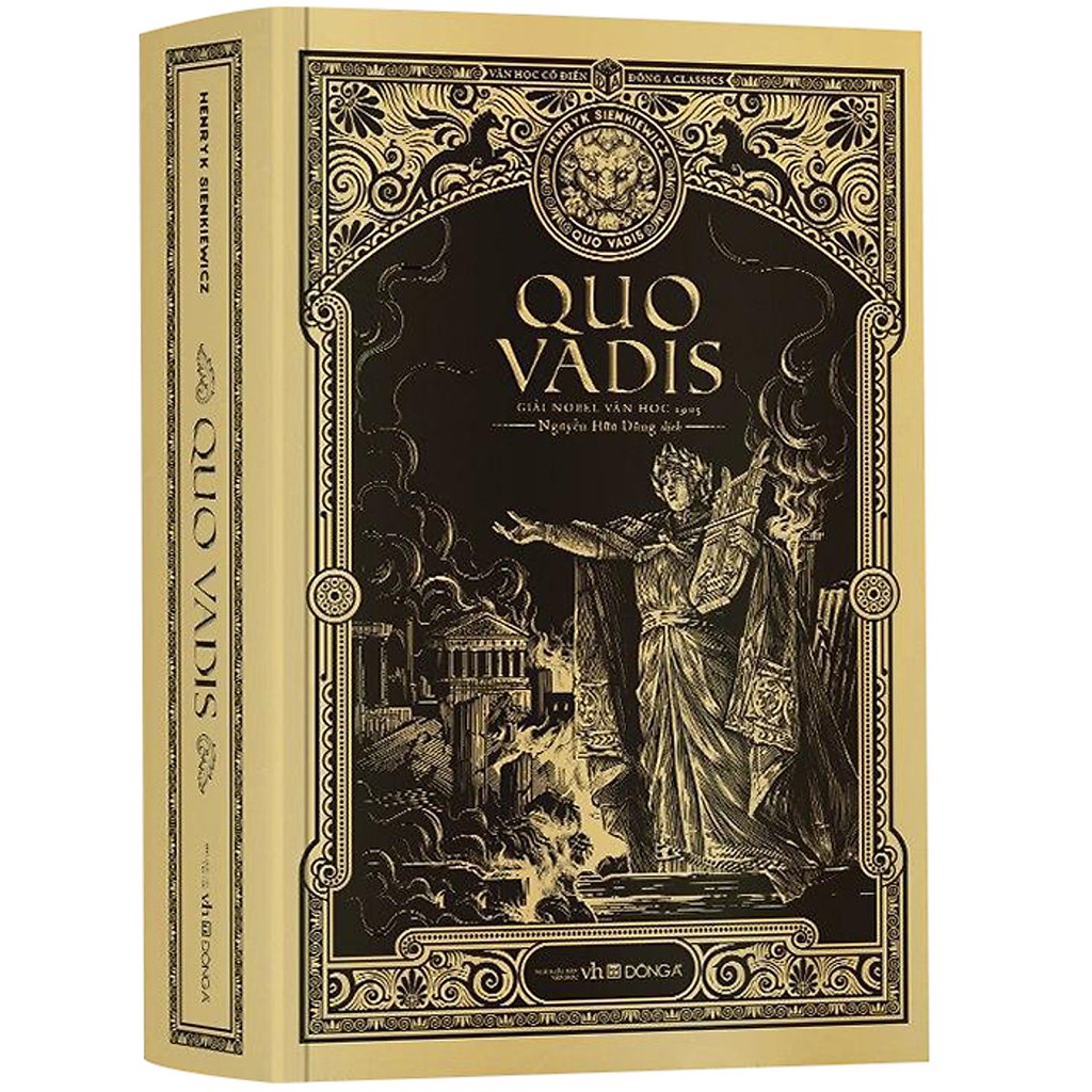 Sách - Quo Vadis (Bìa Cứng) - Tác Phẩm Đoạt Giải Nobel Văn học 1905