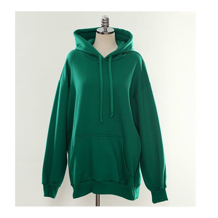 Áo khoác hoodie nỉ unisex màu xanh hót tren 2022 cực đẹp phom nam nữ chất vải nỉ poly dày dặn