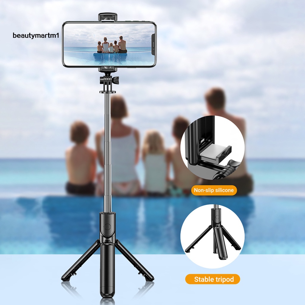 Gậy chụp ảnh selfie ba chân dài có thể xoay 360 độ tiện dụng cho điện thoại