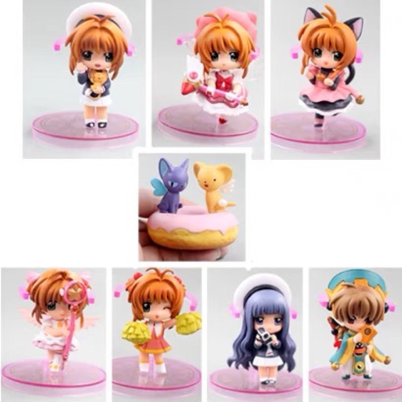 Mô hình búp bê nhân vật Magic Card Girl Sakura trang trí