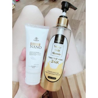 Sữa Tắm Vàng 24 Huyền Phi Chính Hãng tặng body