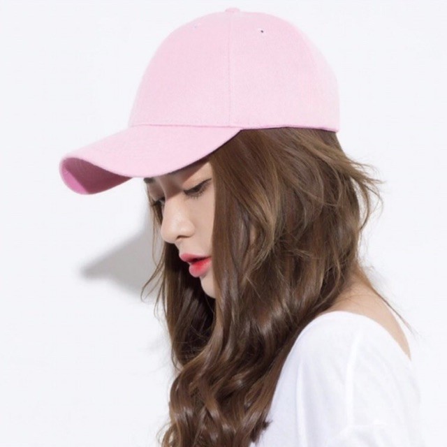 Mũ Lưỡi Trai Màu Trơn, Hoạ Tiết Thêu Hoa Cúc, Hoạ Tiết Thêu Carrot.