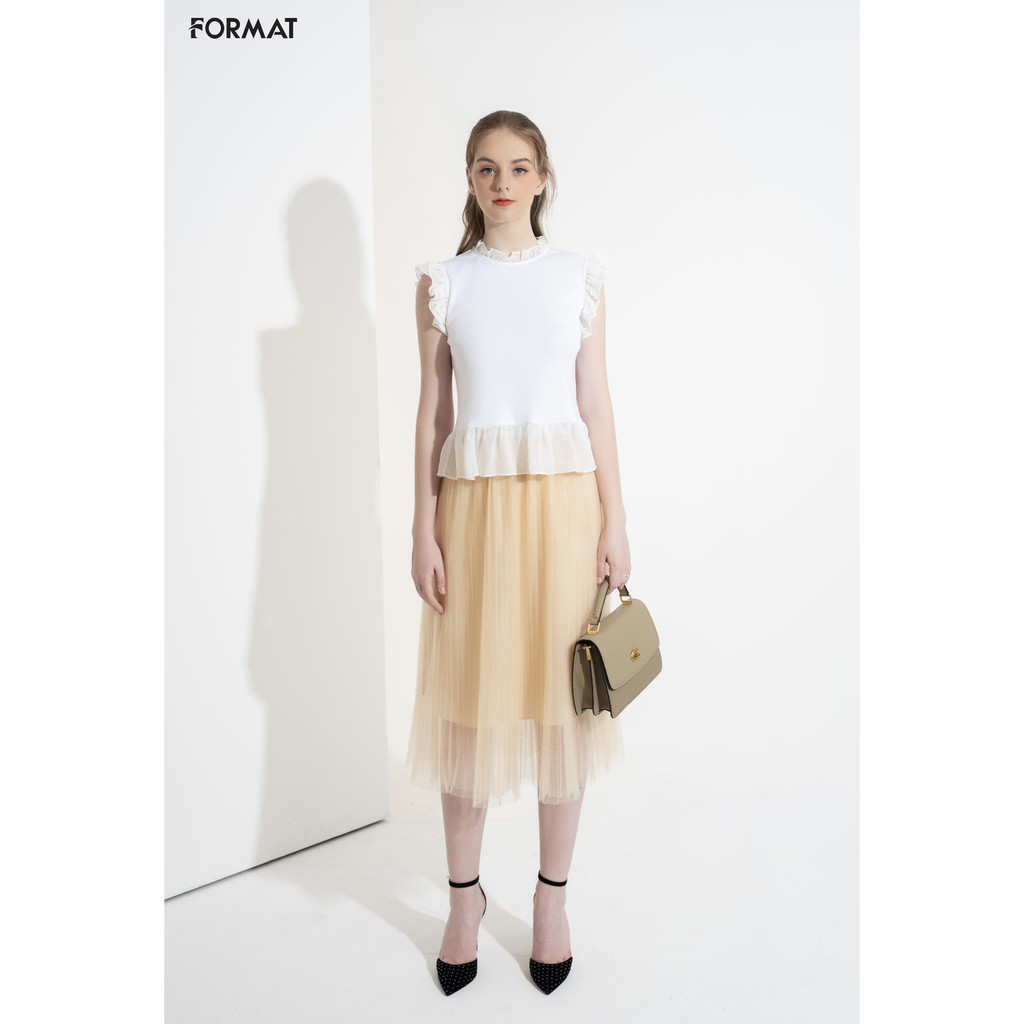 Áo t-shirt nữ kẹp bèo cao cấp Format B930-644I