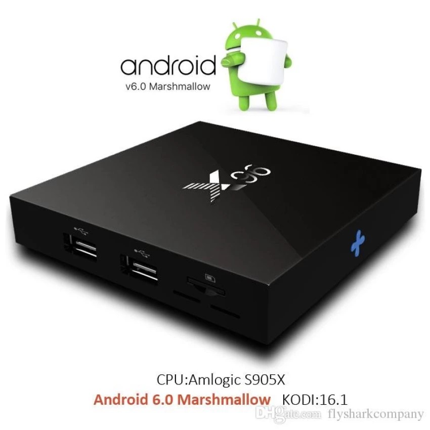 TV Box 4K X96 Android 6.0 2G RAM 4CPU x 2G Core A53 2016 HC